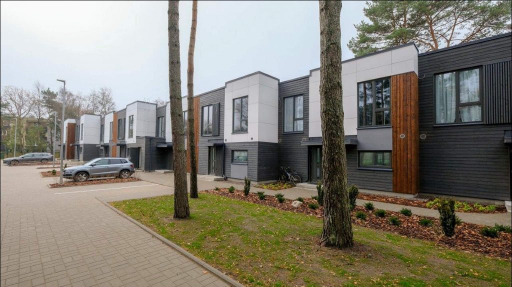 Moderne Stadtvilla in Holzbauweise