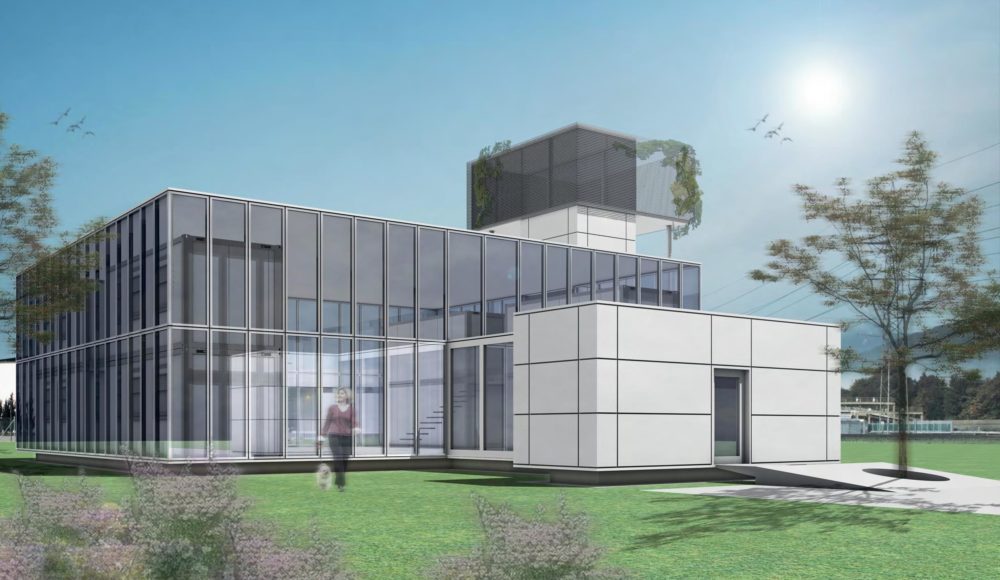 innovativer moderner Modulbau