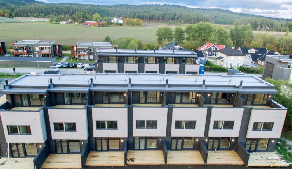 Modulbauweise Reihenhäuser