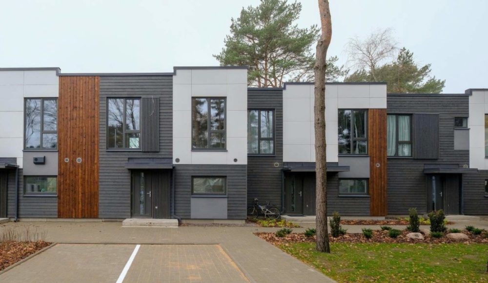 Moderne Stadtvilla in Holzbauweise