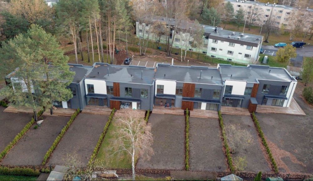 Moderne Stadtvilla in Holzbauweise